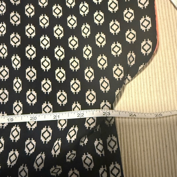 Bobeau Black and Orange Boxy Blouse - Picture 5 of 8